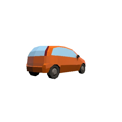 PaperCarsVans8DayOrange Variant